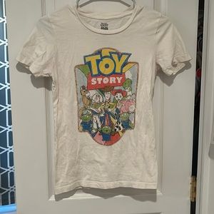 White, Toy Story t-shirt, women’s small
